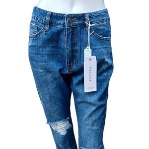 594031....Nature High Rise Straight Leg Jeans Size 3